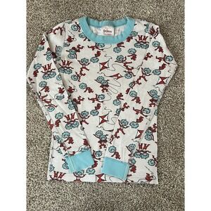 Hanna‎ Andersson 140 Dr. Seuss Thing 1 Thing 2 Pajama Top